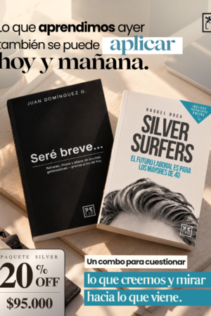 Paquete Silver: Seré breve + Silver surfers